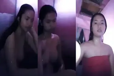 Ngintip Adik ABG Mandi Toket Gede Basah Banget